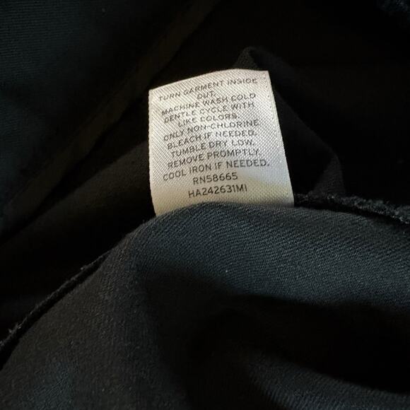 Halogen Black Quinn Fit Women’s Ankle Pants Size 6 Flat Front Mid Rise - Picture 9 of 12